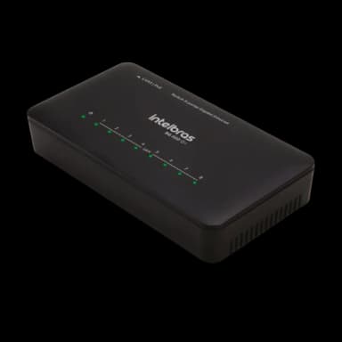 Switch Intelbras SG 800 Q+ com 8 Portas Gigabit Ethernet