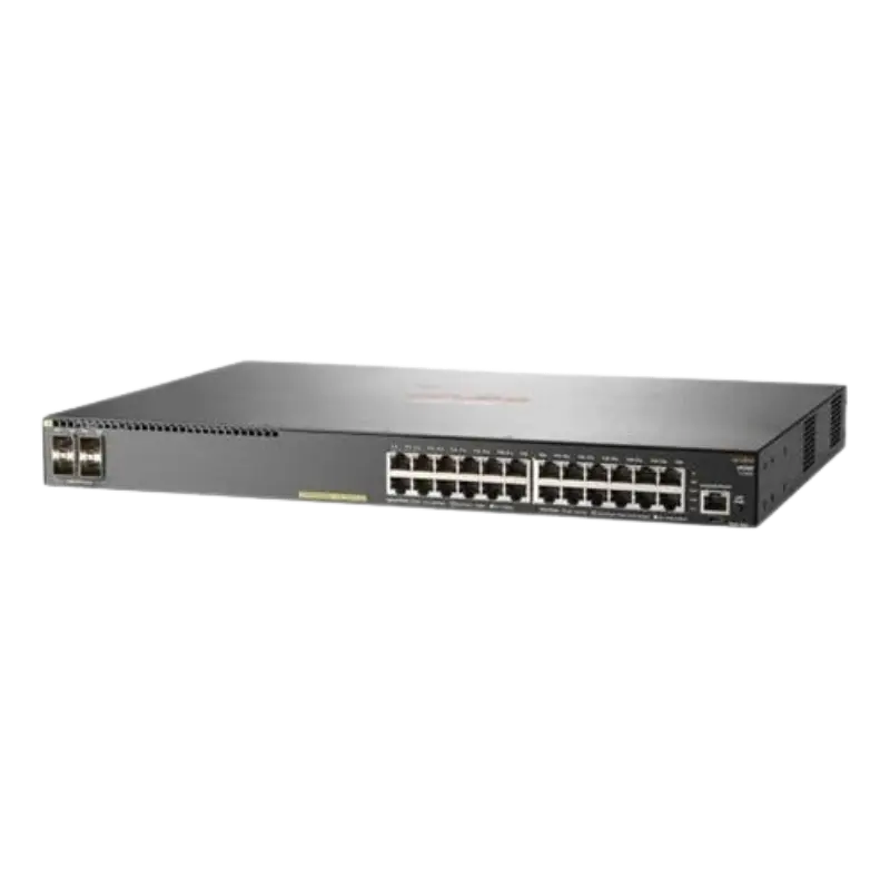 HPE Aruba Networking 2930F 24G PoE+ 4SFP Switch